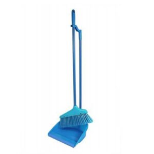 Dust Pan with Long Handle Aluminium