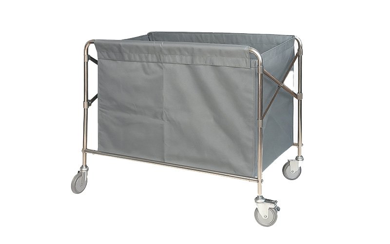 Rectangular Laundry Trolley – Grey