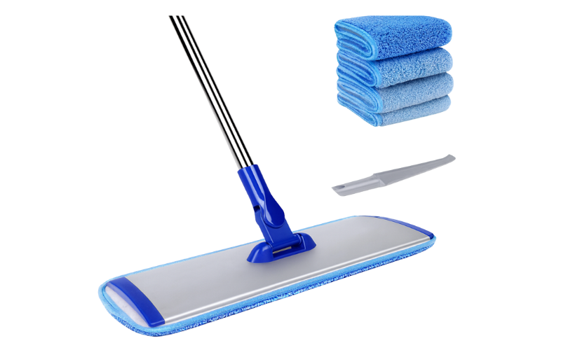 Flat Mop with Aluminium Handle 60cm