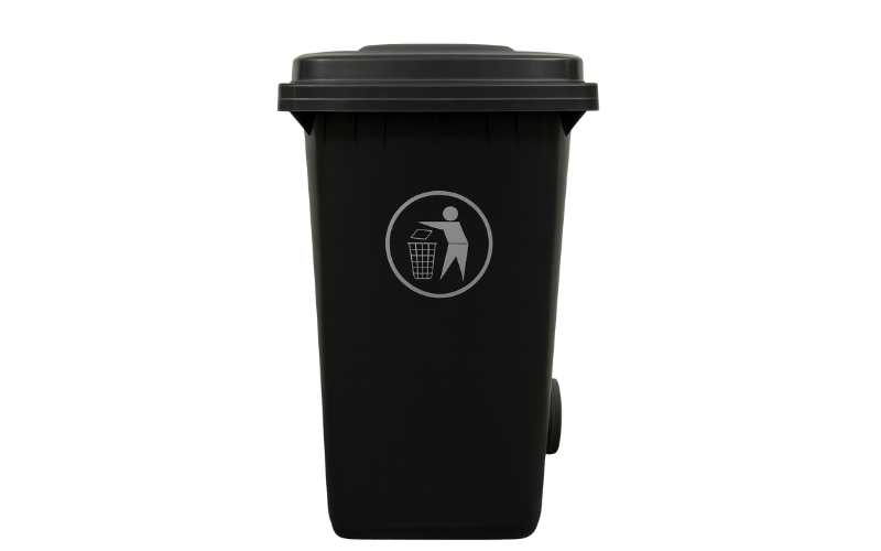 Garbage bin without pedal 120 ltr
