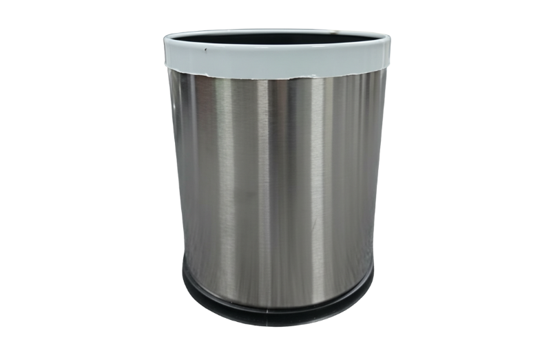 Stainless Steel Double Layer Room Bin