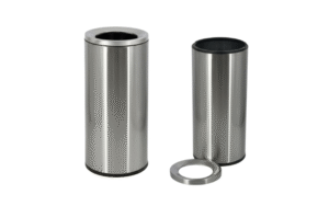 SS ROUND OPEN BIN 30LTR