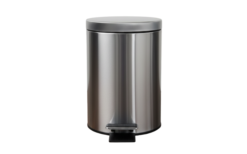 Stainless Steel Round Pedal Bin